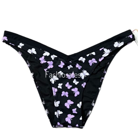 Victoria’s Secret Pink Swim V front Itsy Bikini Bottoms - Picture 1 of 3